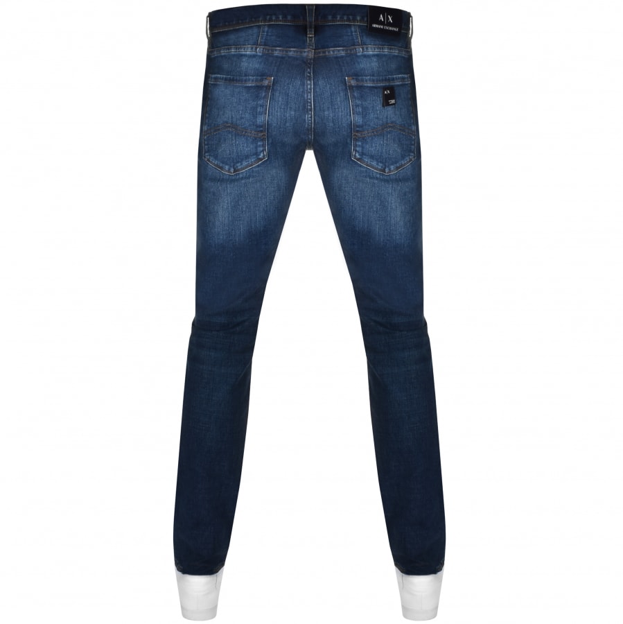 Alternative Image for ProductArmani Exchange J13 Slim Fit Jeans Blue2